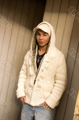 Mohamed facing camera