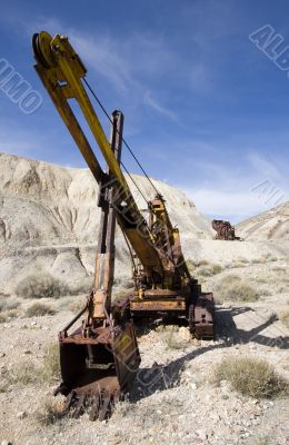 Rusty  excavator