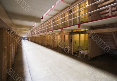 Alcatraz prison island