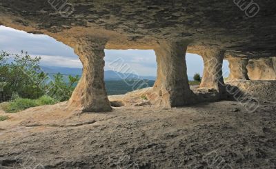 Crimea, cave temple