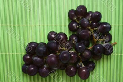 Purple grapes