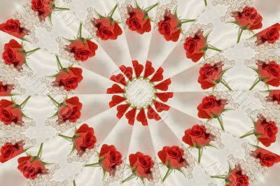 Rose and pearls Rose and pearls