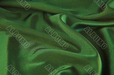 Green satin Green satin