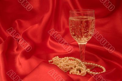 Champagne and pearls Champagne and pearls