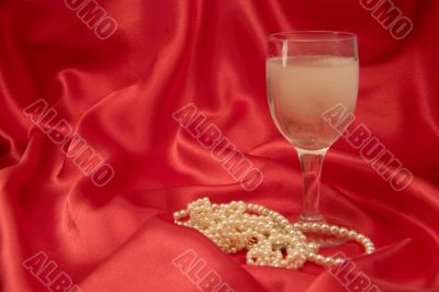 Champagne and pearls Champagne and pearls