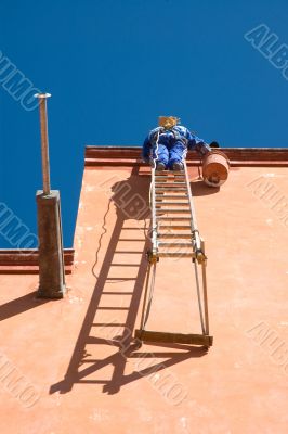 Dangerous wall restoration