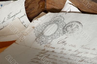 Old memories in letters and documents