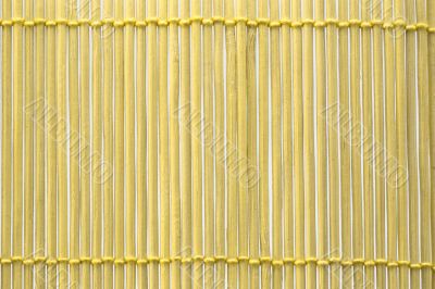 Yellow bulrush mat macro background