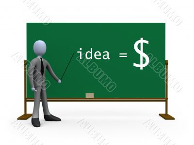 Idea equals money