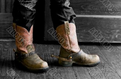 boots and spurs