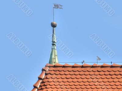 An ancient part of city. Poland.