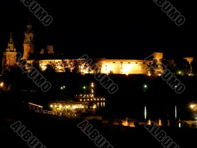 Wawel. Krakow. An ancient part of city.