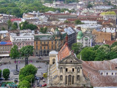 Old city. Lvov.