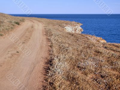 sea coast. The western Crimea. Tarhankut