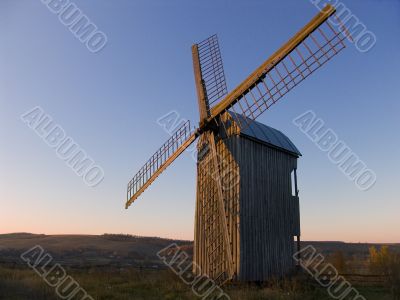 Countryside windmill