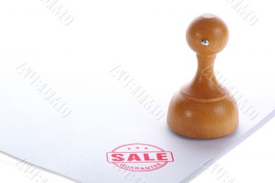 SALE rubber stamp