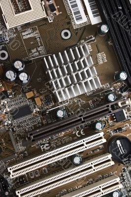 Grunge motherboard