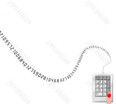 Numeric Data Entry Border