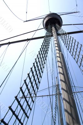 Mast of Portuguese Galleon
