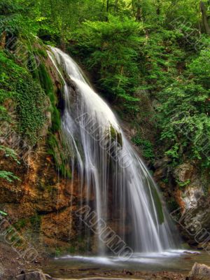 Waterfalls. Crimea.