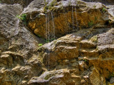 Waterfalls. Crimea.