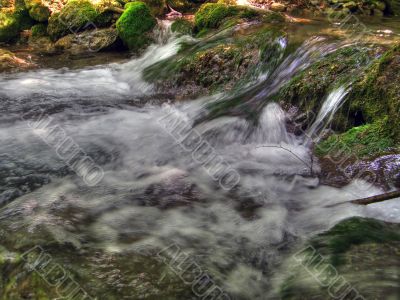 Waterfalls. Crimea.