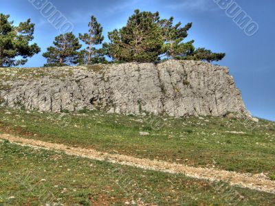 Mountain landscape. Crimea. Mountain landscape. Crimea.