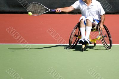 Wheel Chair Tennis for Disabled Persons