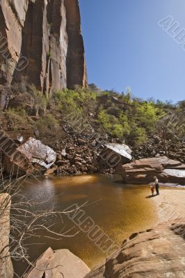 Upper emerald pool,