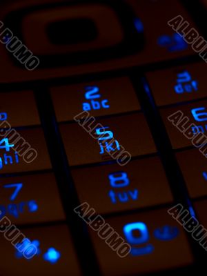 Lit keypad