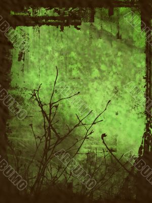 Grunge Style Winter background
