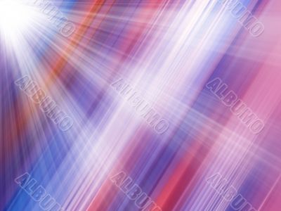 Multicoloured Light Rays