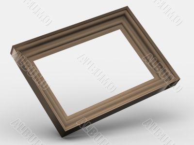 wooden frame