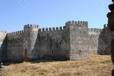 Mumure Castle -	Outer walls