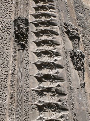 Detail, carved designs, Seljuk