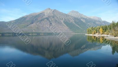 Autumn reflections, Lake McDonald