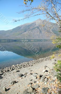 Autumn reflections, Lake McDonald