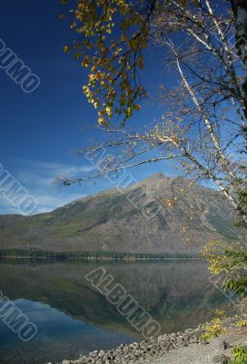 Autumn reflections, Lake McDonald