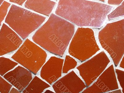 Mosaic tile pieces
