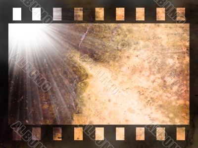 Abstract film strip background