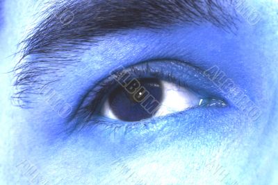 Eye closeup