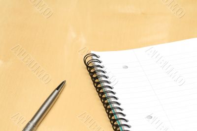 Notebook and Pencil