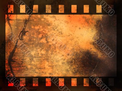 Abstract film strip background