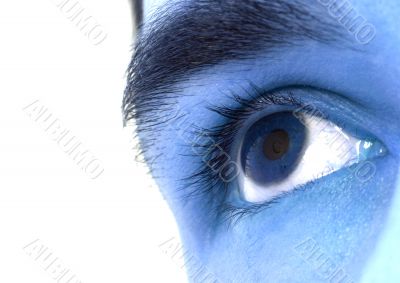 Eye closeup