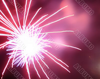 Firework explosion