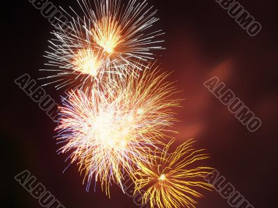 Firework explosion
