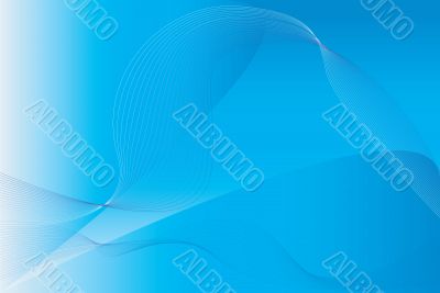 Blue waves background