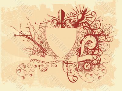 Grunge style border