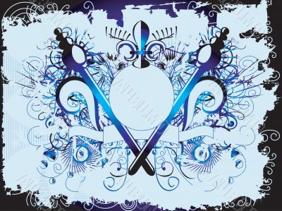 Grunge style border