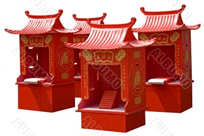 Housing/Pedestal for Taoist Gods
